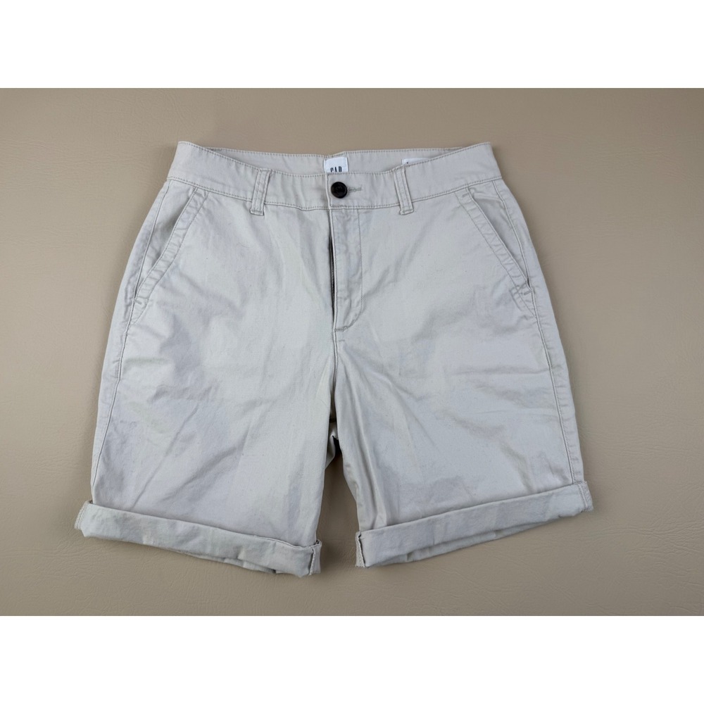 Minimalist Coastal Chino Shorts 9‎ Inch Inseam Size 2 Gap